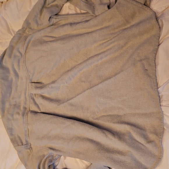 American Eagle Outfitters Light Green Fleece Shirt /shacket  Xl - Picture 3 of 4